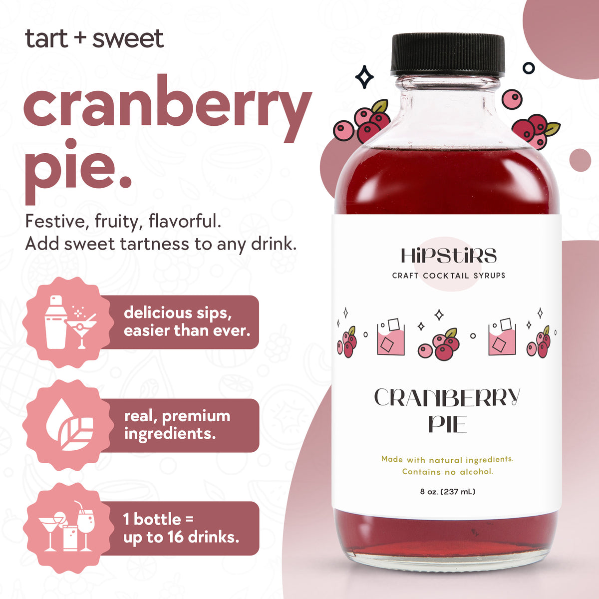 Cranberry Pie Syrup