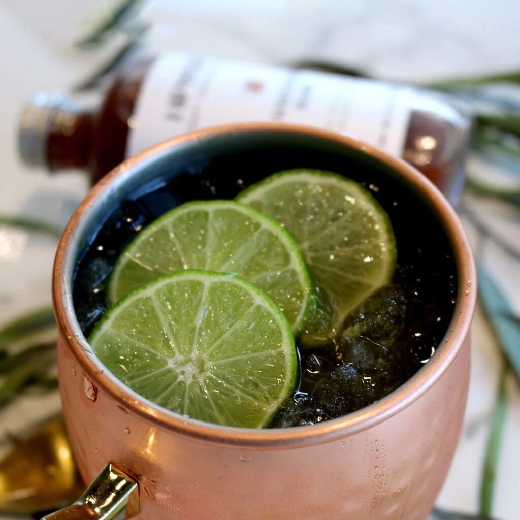 MOSCOW-MULE-cocktail-recipe-strawberry-basil-syrup