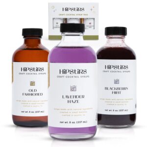 Cocktail Syrup Spring Trio Pack | Lavender Haze, Blackberry Mint, & Old Fashioned
