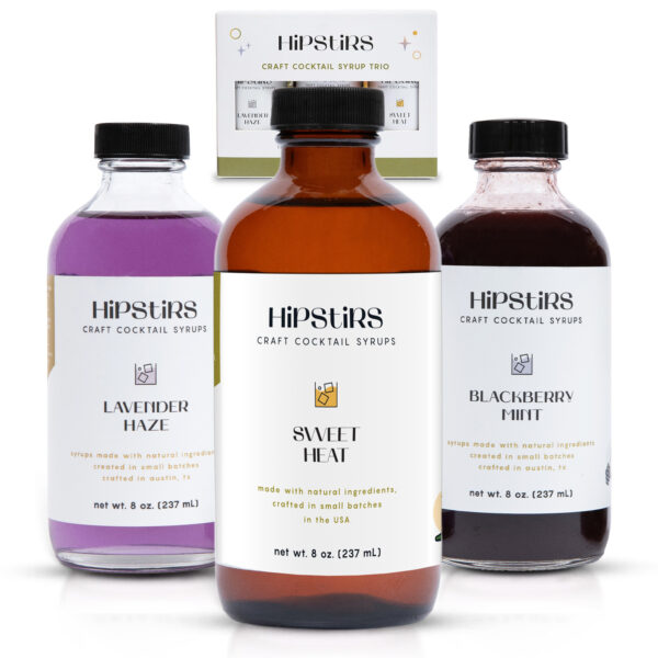 Cocktail Syrup Summer Trio Pack | Lavender Haze, Blackberry Mint, & Sweet Heat