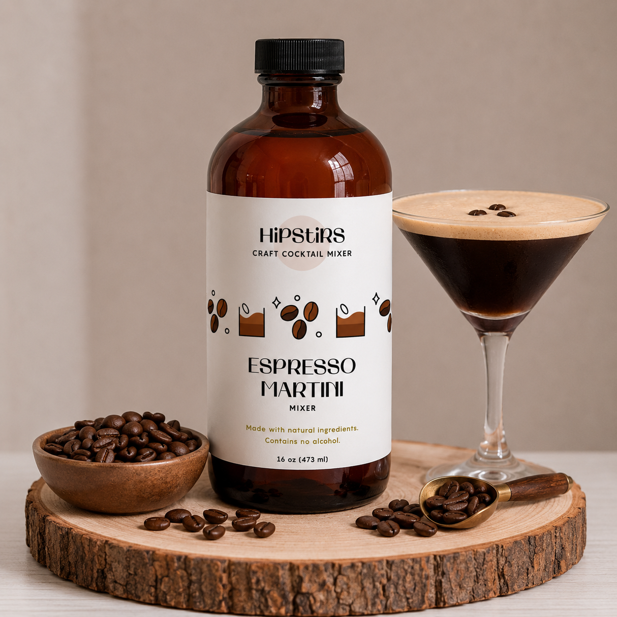 16 oz Espresso Martini Mixer - Image 2